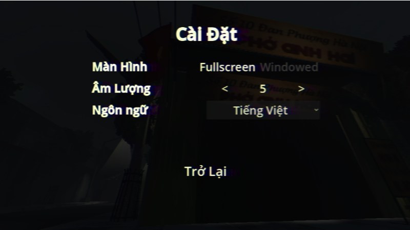 Cài Đặt Settings